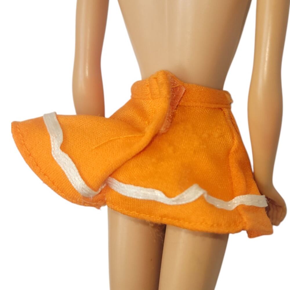 Vintage Both the University of Tennessee & Texas Barbie's Trade Off This Skirt